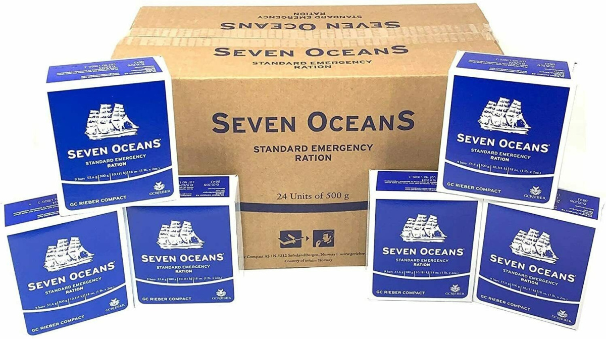 Racje żywnościowe Seven Oceans 500 g x 24 opakowania