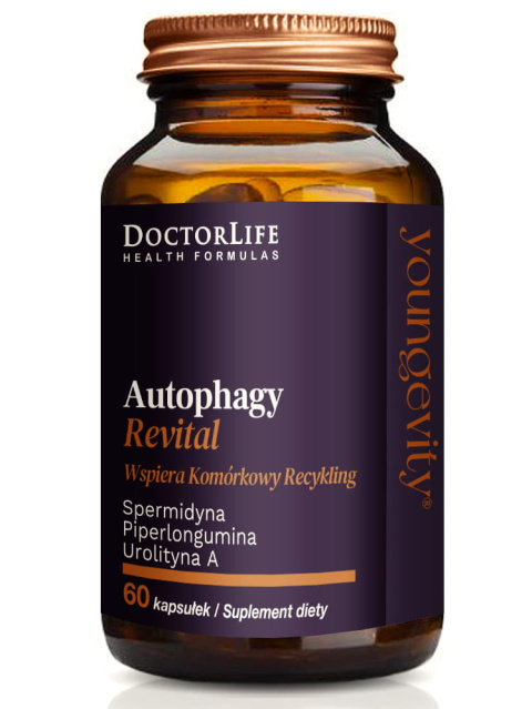Autophagy Revital Wspiera Komórkowy Recykling | 60 kapsułek | Doctor Life