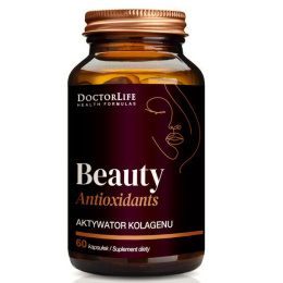 Beauty Antioxidants Antyoksydanty Młodości, Aktywator Kolagenu | 60 kapsułek | Doctor Life