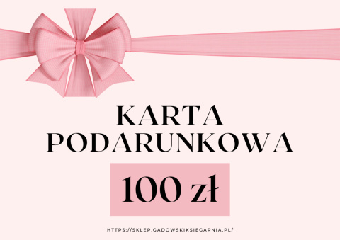 Karta podarunkowa 100 PLN