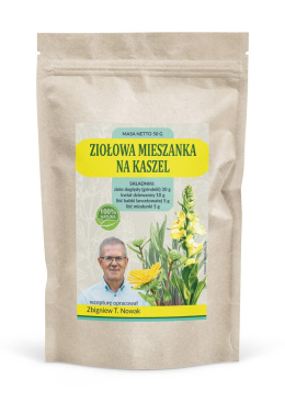 Ziołowa mieszanka na kaszel – 50 g - receptura Zbigniewa T. Nowaka