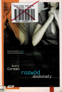 [ANTYKWARIAT] Rozwód doskonały - Avery Corman