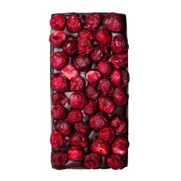 Czekolada gorzka z wiśniami