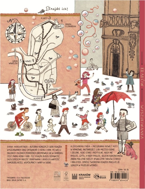 Kraków. Wyszukiwanka - Diana Hangartner, Aleksandra Fabia