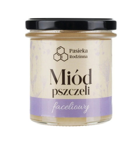 Miód faceliowy 410g Pasieka Rodzinna